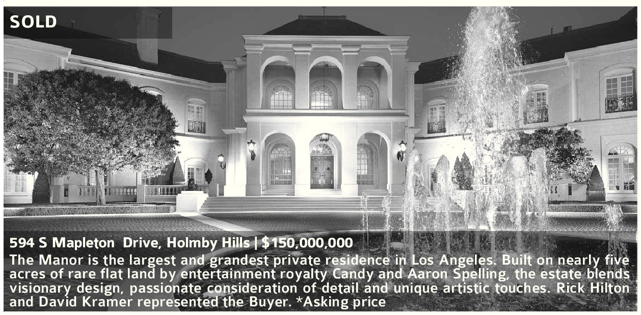 594 S Mapleton Drive Holmby Hills 150 000 000 Real Estate Westside Central Los Angeles