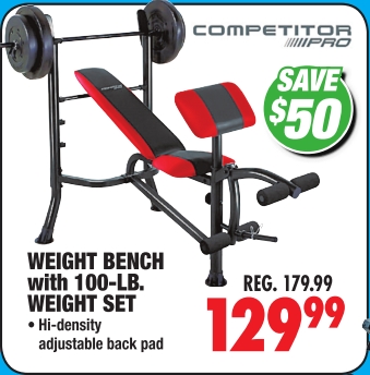 Big 5 weight deals benches