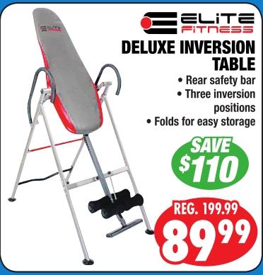 Big 5 2025 inversion table